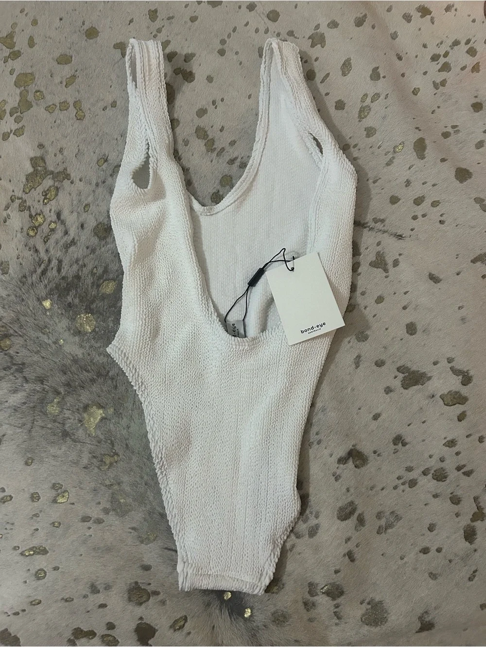 White Bond-eye one piece